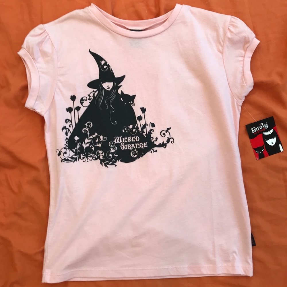 NWT Emily the Strange Oz theme, Light pink, S